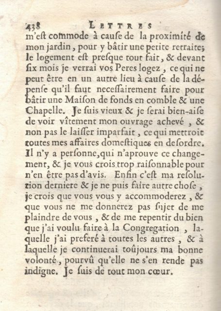 Extrait Lettre de Mgr Gogeau