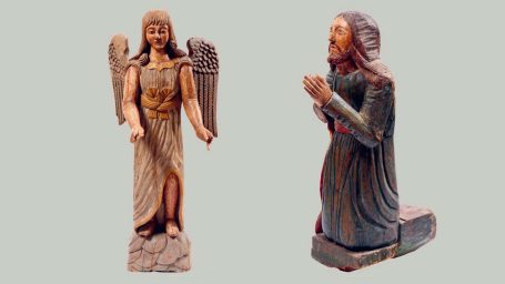 Ange et Christ de la grotte de l’agonie