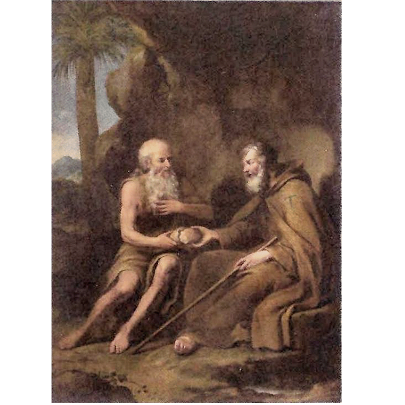 St Paul ermite et St Antoine abbé