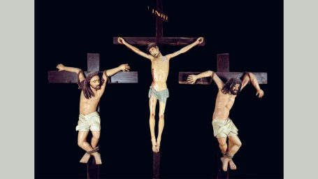 Mort de jésus avec les 2 larrons